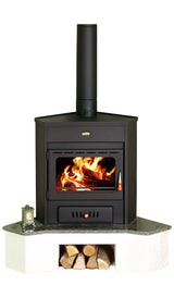 PRITY AMB Wood-Burning Stove with Water Boiler – image 1