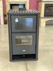 Prity FG D 14.2 kW Wood Burning Stove with Oven
