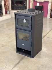 Prity FM D 12.1 kW Wood Burning Stove with Oven