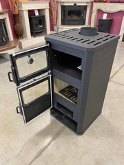 Prity FM D 12.1 kW Wood Burning Stove with Oven