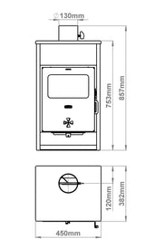 PRITY KD technical dimensions