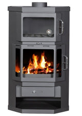 Victoria-05 Taro F 9.51 kW Wood Burning Stove with Oven