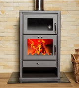 Victoria-05 Triumph F 12.3 kW Wood Burning Stove with Oven