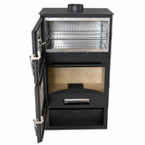 Verso Ava F Inox Wood-Burning Stove with Oven – 11 kW – image 2