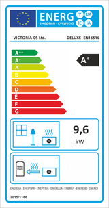Victoria-05 Deluxe Wood-Burning Stove – 9.57 kW – image 2
