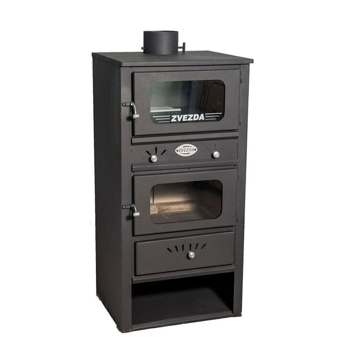 Zvezda MF Wood-Burning Stove with Oven – 10.9 kW – image 1