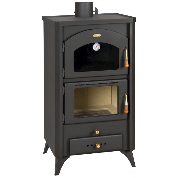 Wood Burning Stove Oven Cooker Fireplace Log Burner Solid Fuel 14kw Prity FGR