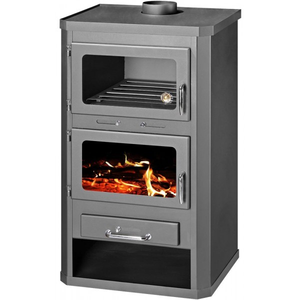 Wood Burning Stove With Integral Boiler Lotos Max FTB18