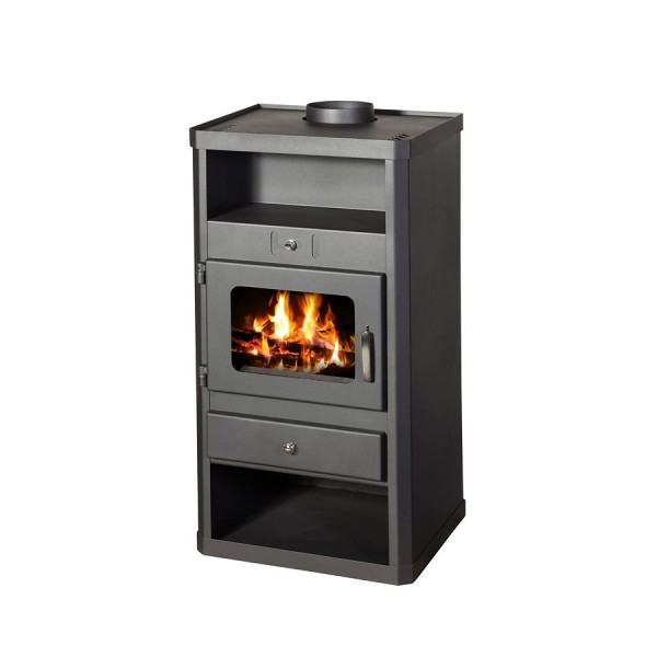 Wood Burning Stove With Integral Boiler Norma B