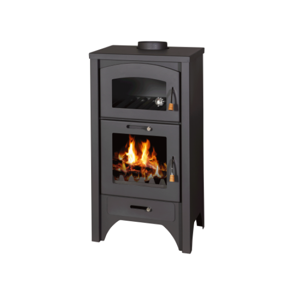 Wood Burning Stove With Oven Deluxe FR