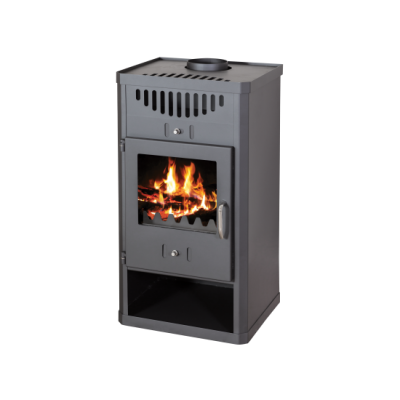 Wood Burning Stove With Integral Boiler Elegant B