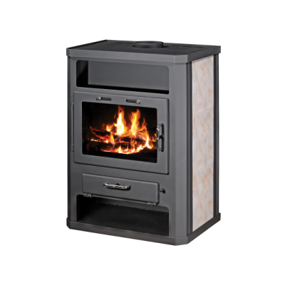 Wood Burning Stove With Integral Boiler Grande B