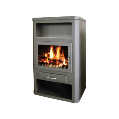 Wood Burning Stove With Integral Boiler Grande MAX B-25