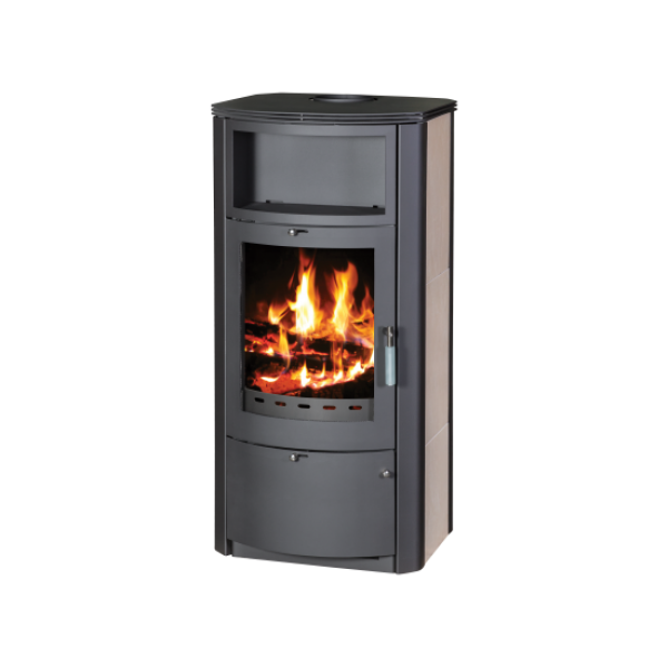 Wood Burning Stove With Integral Boiler Marinela PKBO-t