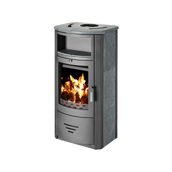 Wood Burning Stove With Integral Boiler Marinela PSBO-t