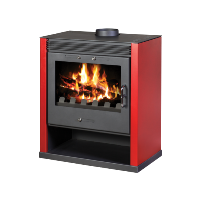 Wood Burning Stove Rubin (Red Color)