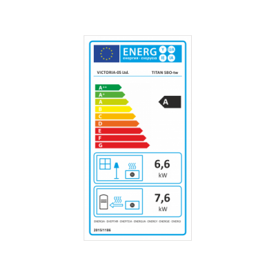 Wood Burning Stove With Integral Boiler Titan SBO-tw